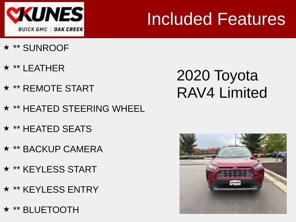 Used 2020 Toyota RAV4 Limited image 2