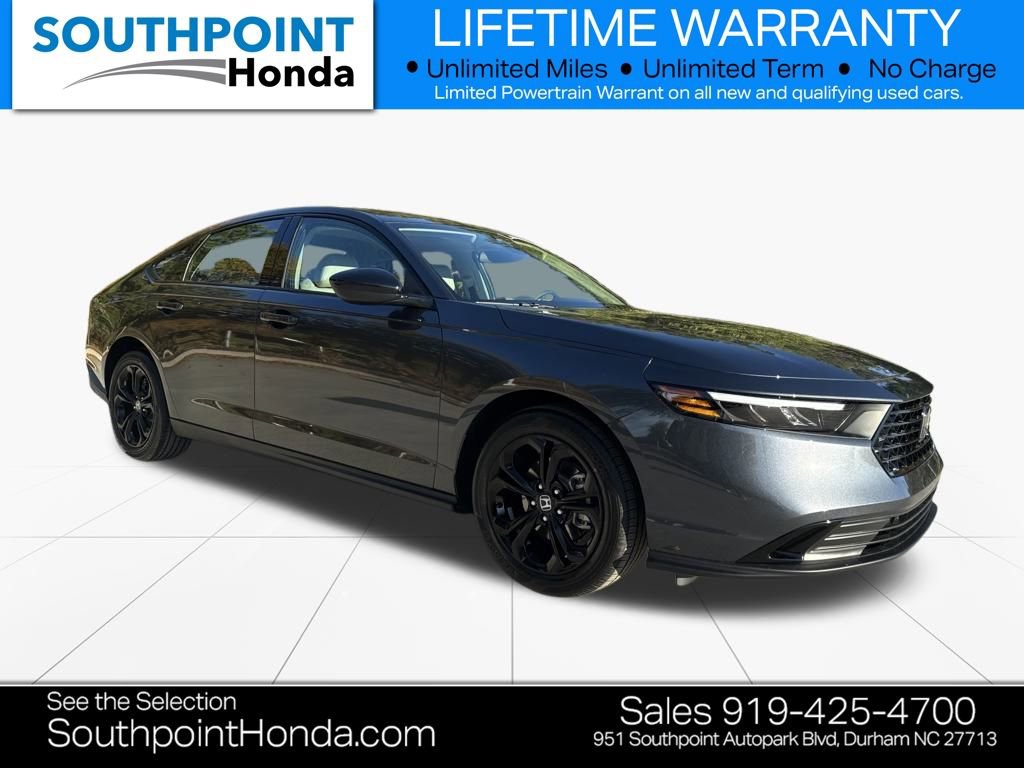 New 2025 Honda Accord SE