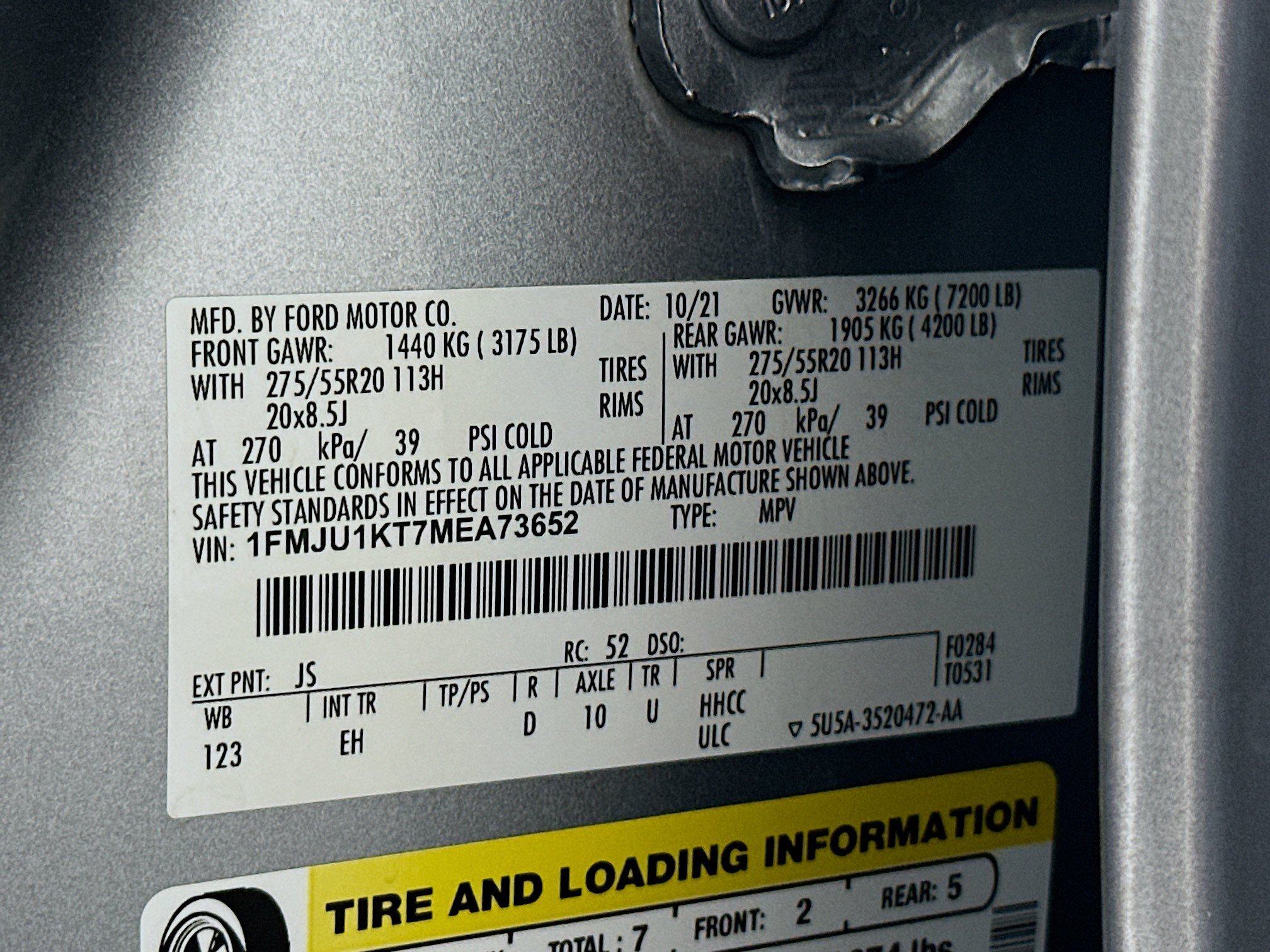 Used 2021 Ford Expedition Limited RWD image 12