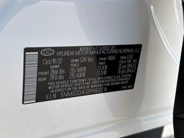 Used 2023 Hyundai Santa Fe SEL w/ Cargo Package image 30