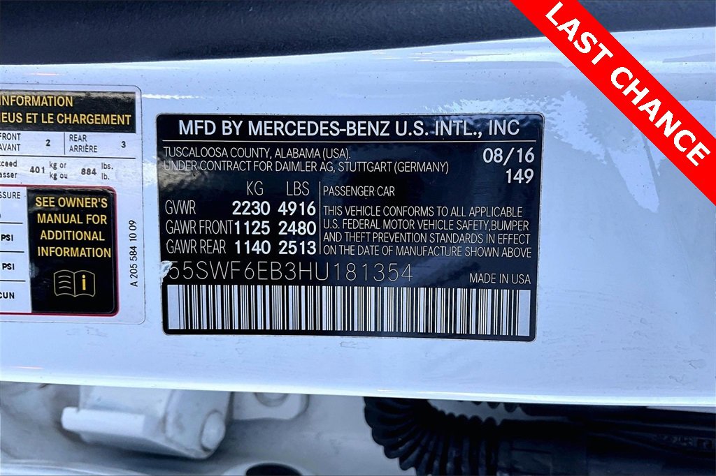 Used 2017 Mercedes-Benz C 43 AMG 4MATIC Sedan image 35