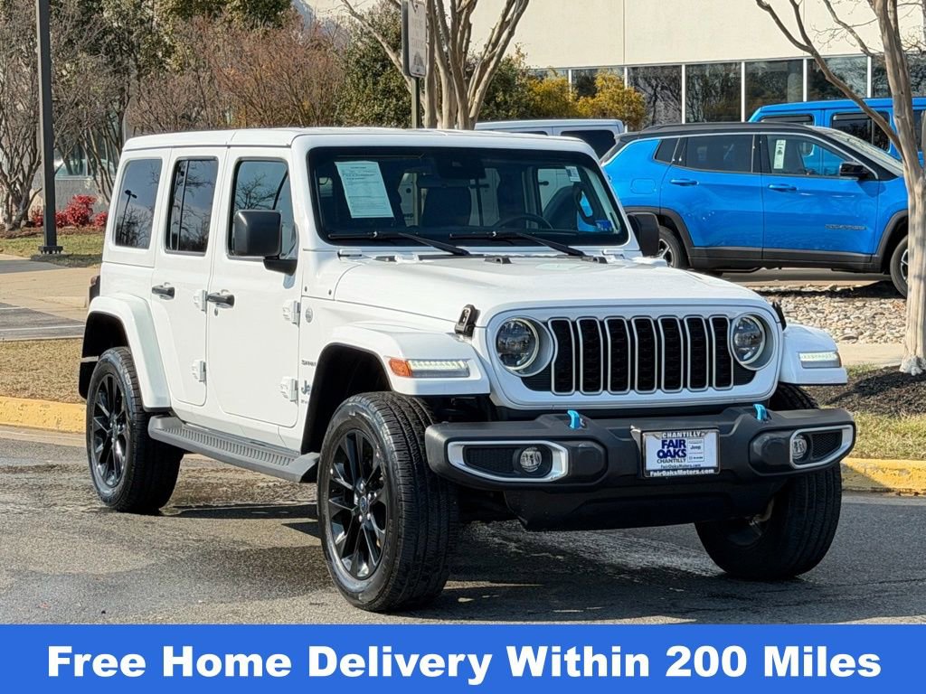 Used 2024 Jeep Wrangler Unlimited Sahara w/ Safety Group image 1