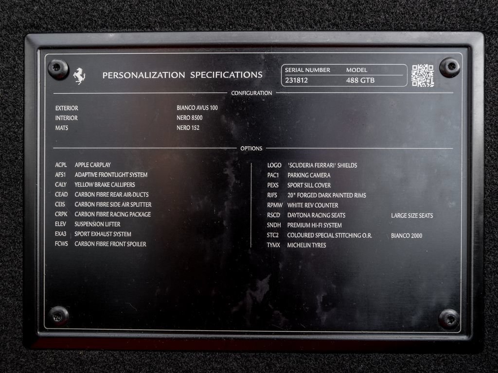 Certified 2018 Ferrari 488 GTB RWD image 34