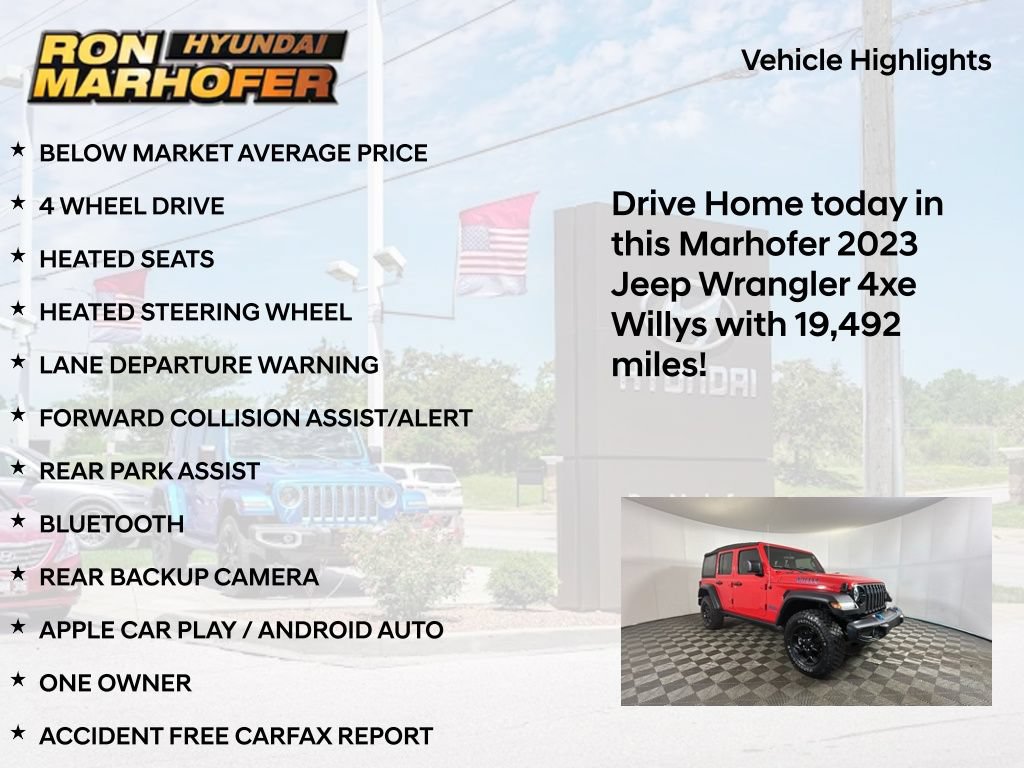 Used 2023 Jeep Wrangler Unlimited w/ Cold Weather Group AWD/4WD image 15