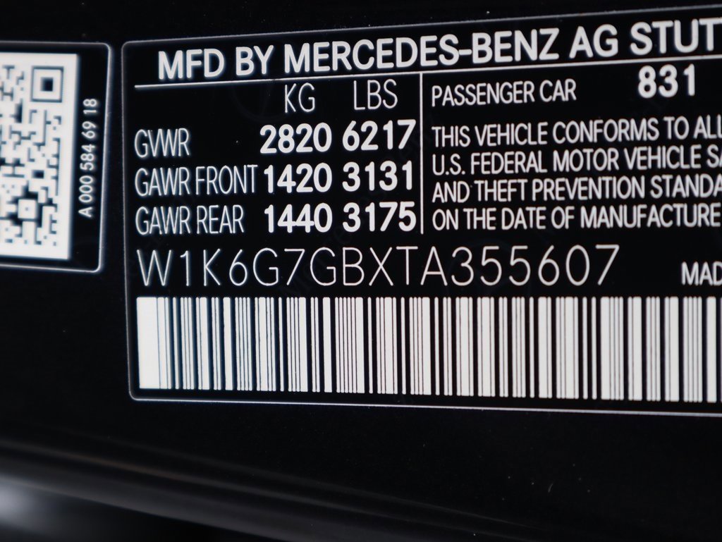New 2026 Mercedes-Benz S 580 4MATIC Sedan image 48