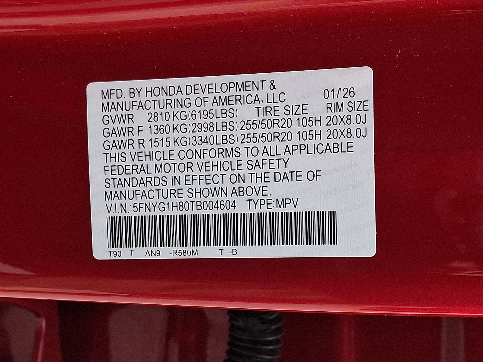 Used 2026 Honda Pilot Elite image 28