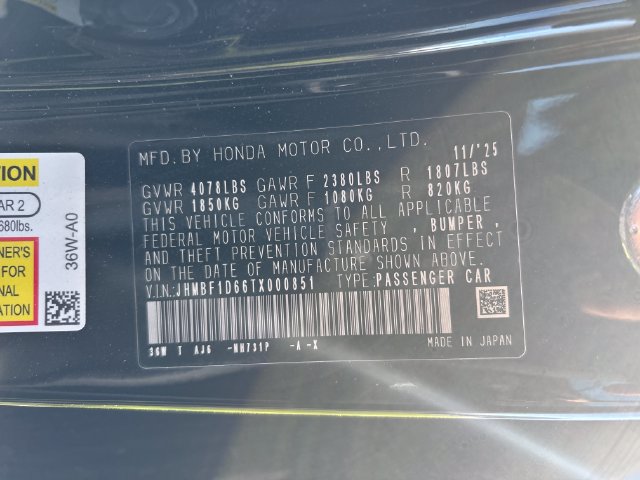 Certified 2026 Honda Prelude image 30
