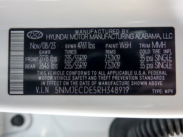 Used 2024 Hyundai Tucson Limited AWD/4WD image 37