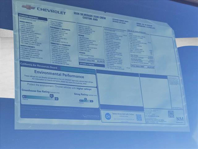 New 2026 Chevrolet Silverado 2500 Custom w/ Custom Value Package image 17