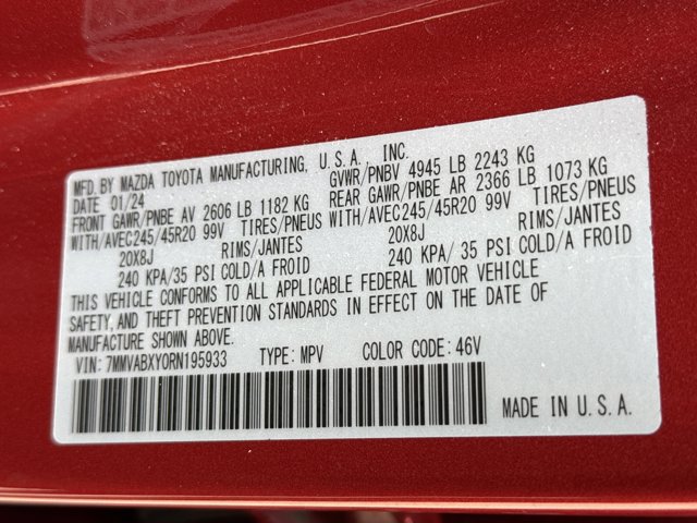 Used 2024 MAZDA CX-50 AWD 2.5 Turbo w/ Cargo Package image 24