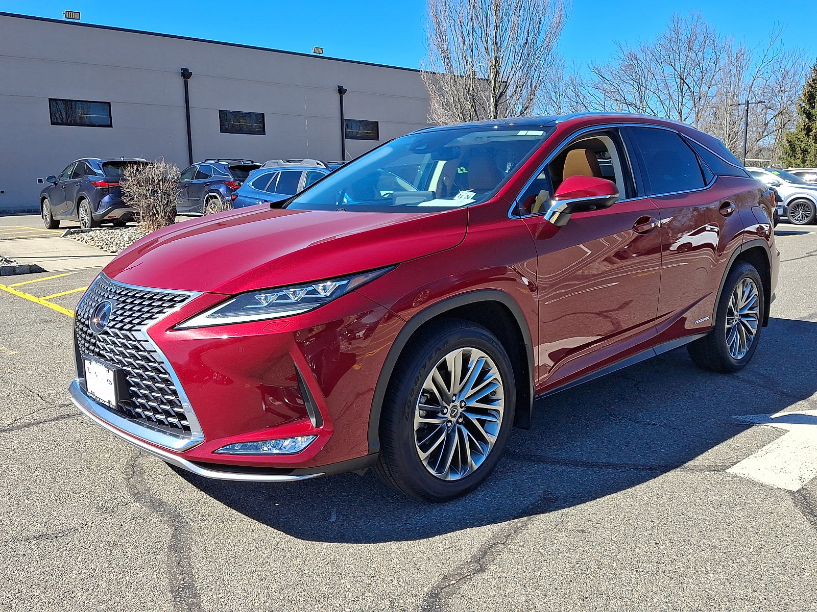 Certified 2022 Lexus RX 450h AWD w/ Luxury Package image 3