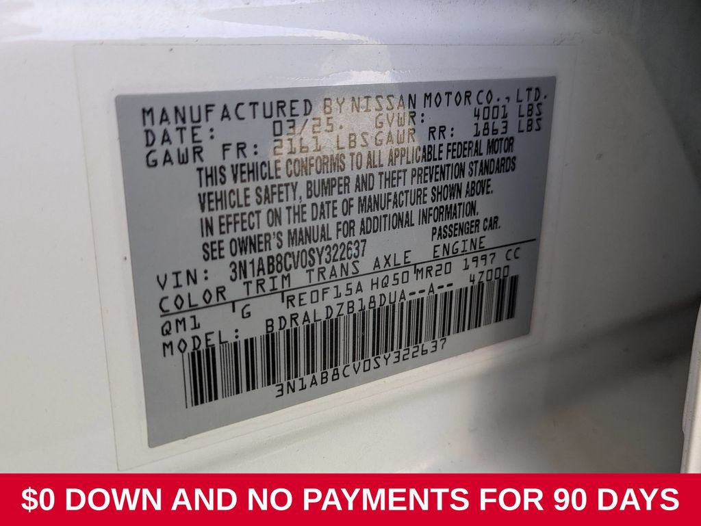Used 2025 Nissan Sentra SV FWD image 31