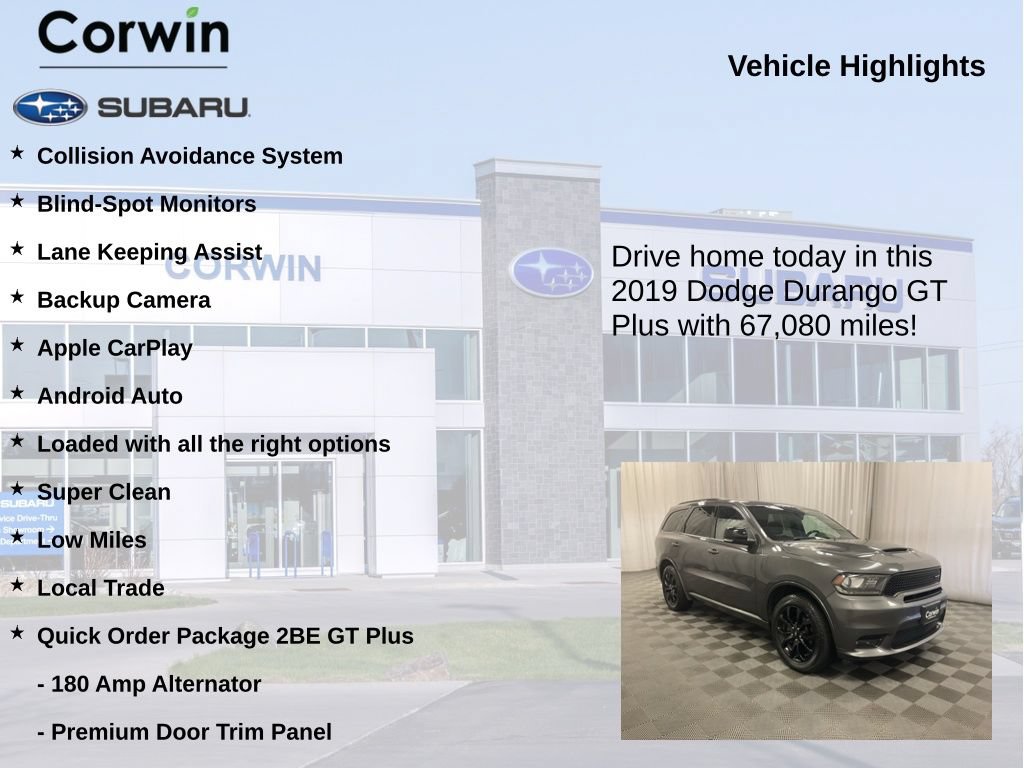 Used 2019 Dodge Durango GT AWD/4WD image 6
