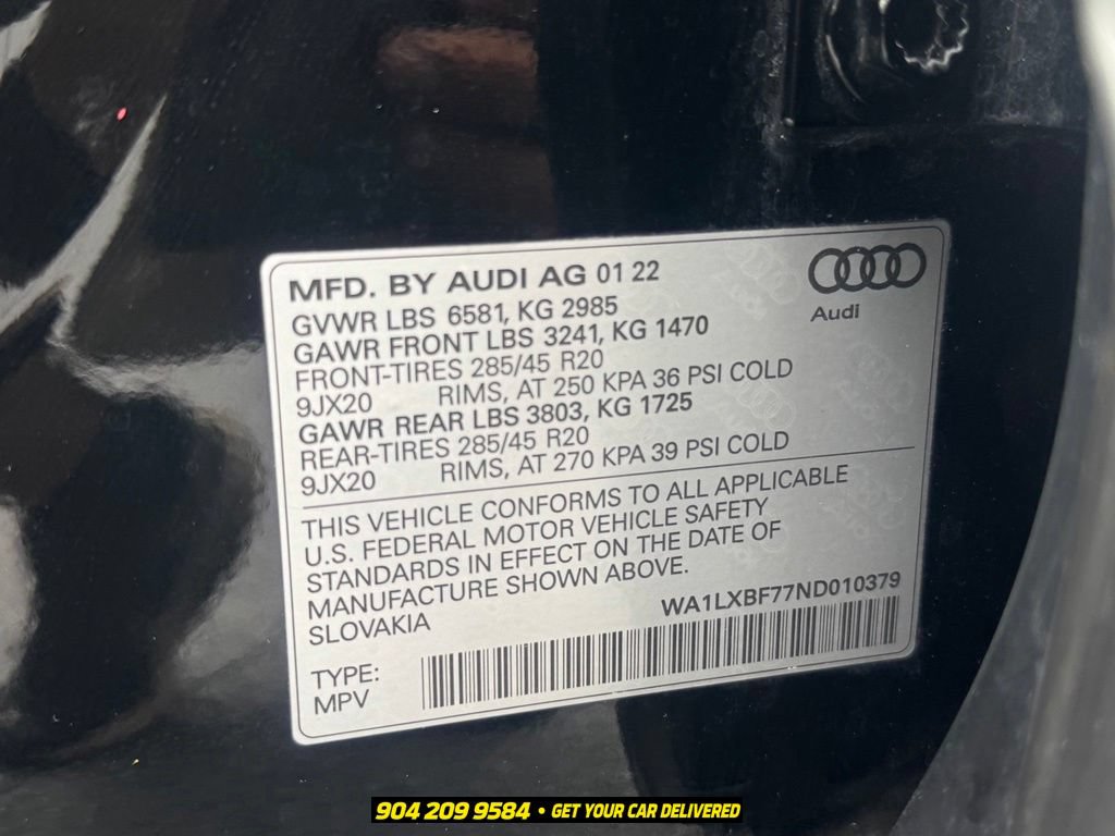 Used 2022 Audi Q7 3.0T Premium Plus AWD/4WD image 14