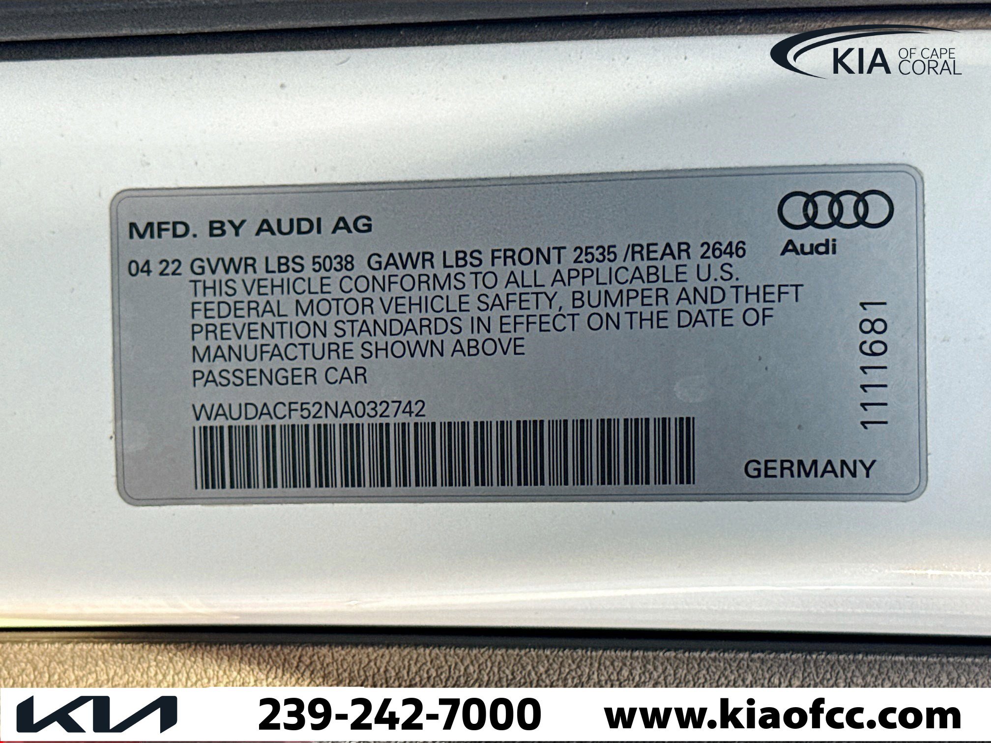 Used 2022 Audi A5 2.0T Premium image 42