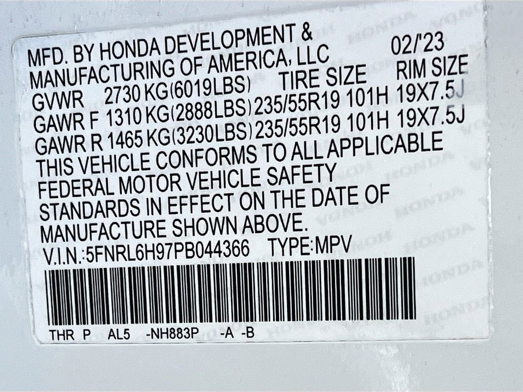 Used 2023 Honda Odyssey Elite image 35