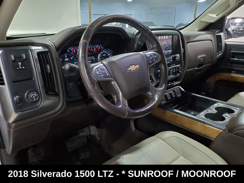 Used 2018 Chevrolet Silverado 1500 LTZ w/ Texas Edition RWD image 7