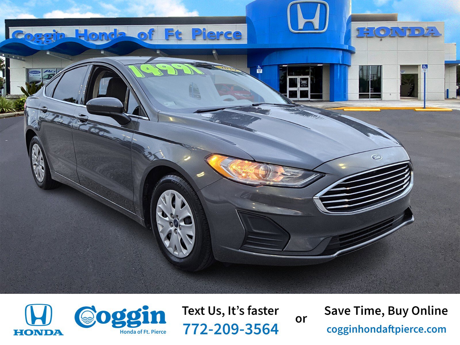 Used 2019 Ford Fusion S video 1
