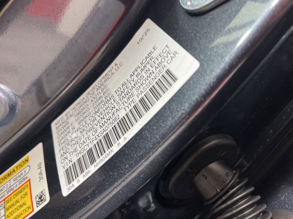 New 2025 Honda Accord SE image 22