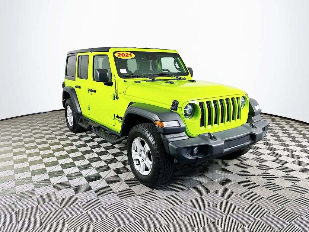 Used 2021 Jeep Wrangler Unlimited Sport AWD/4WD image 3