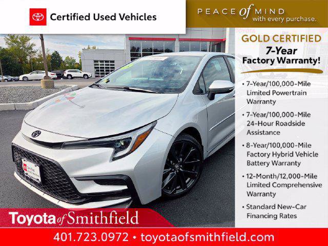 Certified 2025 Toyota Corolla SE