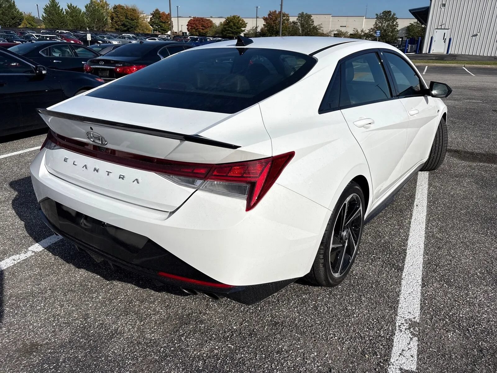 Used 2023 Hyundai Elantra N Line w/ Preferred Accessory Package FWD image 2