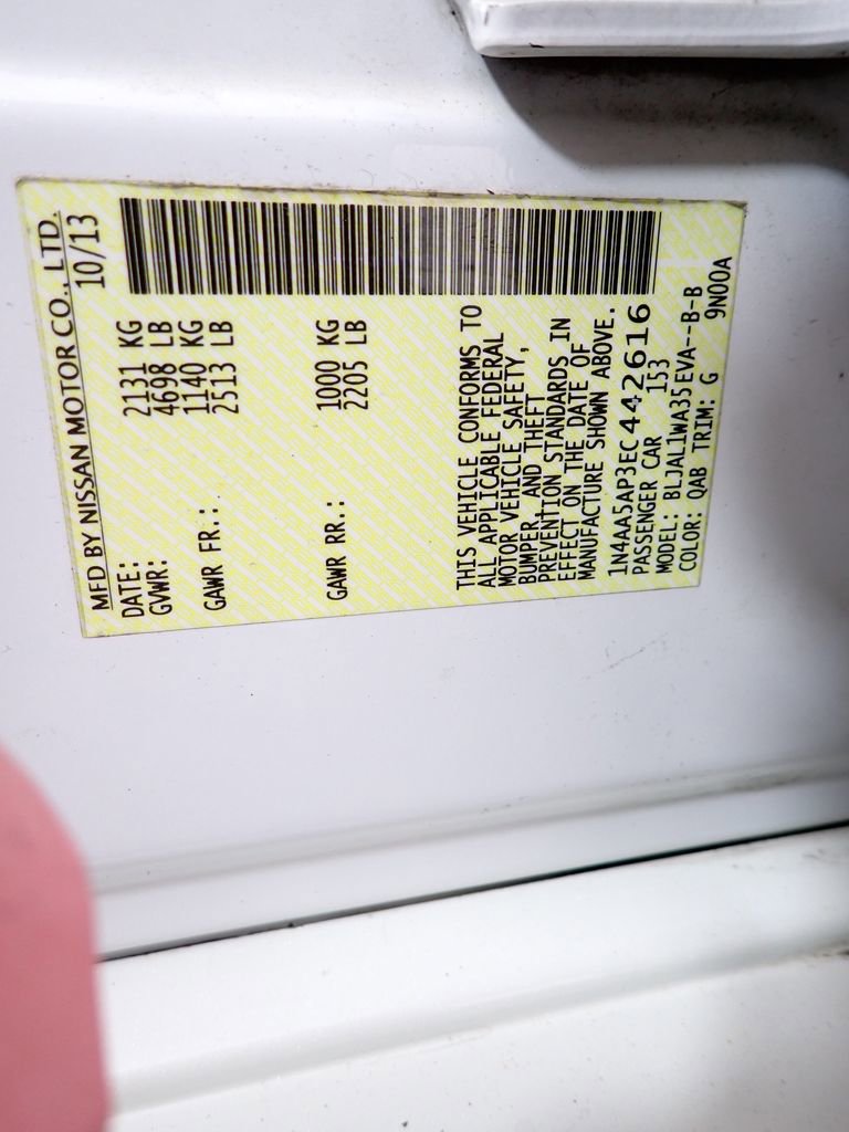 Used 2014 Nissan Maxima 3.5 SV w/ Sport Package image 39