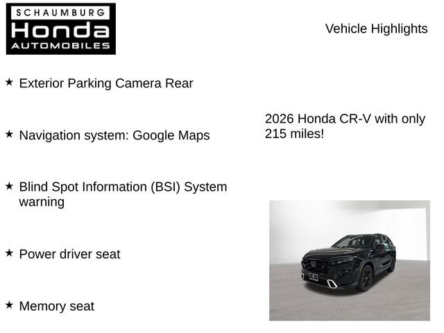 New 2026 Honda CR-V Sport Touring image 8