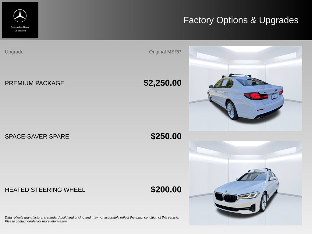 Used 2023 BMW 530i xDrive w/ Premium Package AWD/4WD image 5