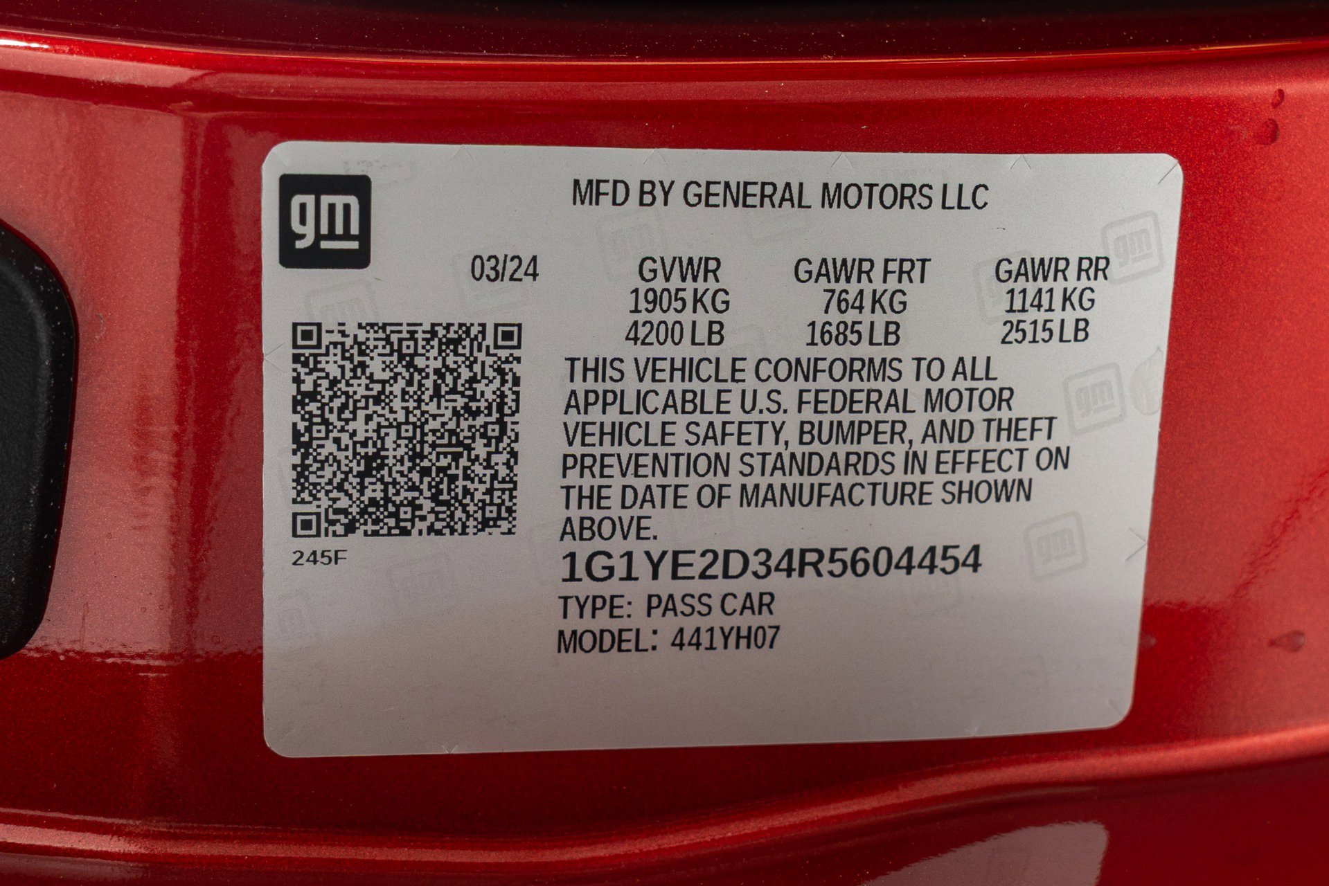Used 2024 Chevrolet Corvette Z06 RWD image 20