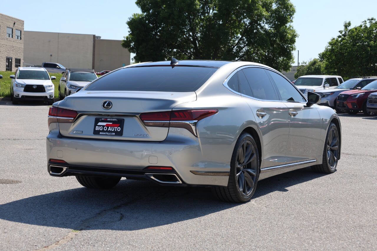 Used 2020 Lexus LS 500 F Sport w/ Performance Package RWD image 9