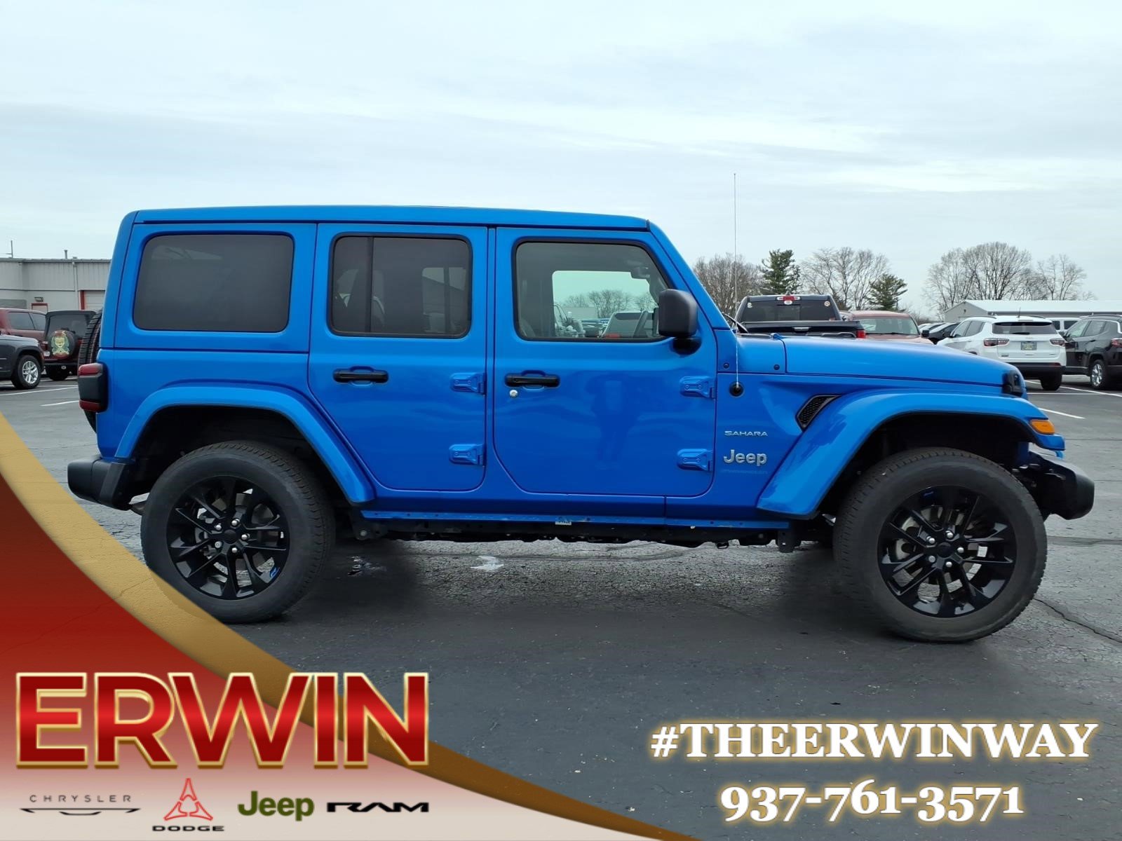 Certified 2023 Jeep Wrangler Unlimited Sahara w/ Cold Weather Group image 8