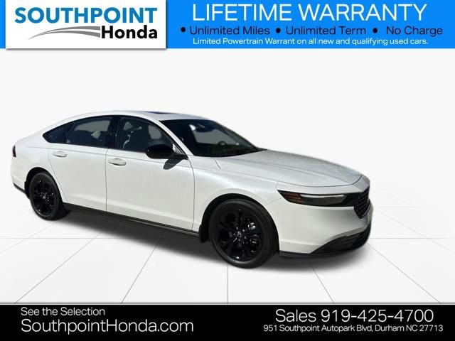 Used 2025 Honda Accord SE