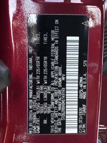 Certified 2021 Toyota Highlander XLE image 17