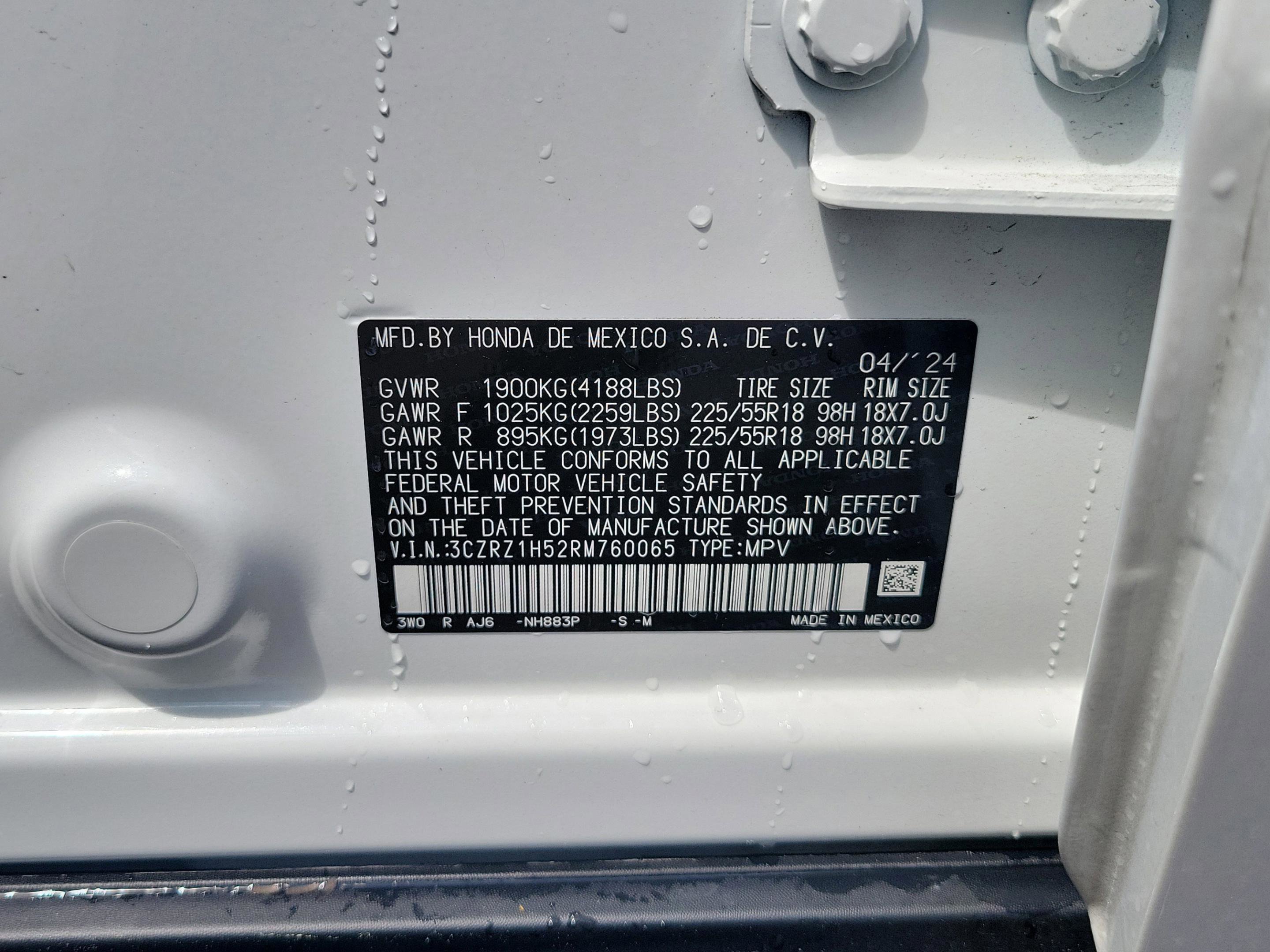 Used 2024 Honda HR-V Sport image 33