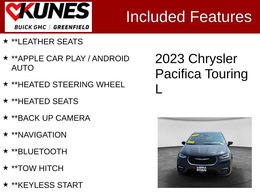 Used 2023 Chrysler Pacifica Touring-L FWD image 2