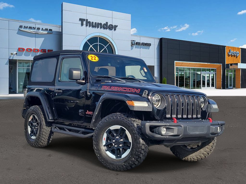 Certified 2022 Jeep Wrangler Rubicon w/ Steel Bumper Group