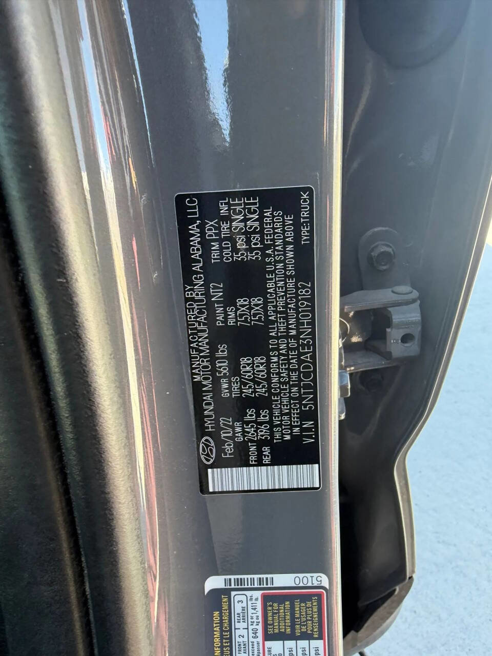 Used 2022 Hyundai Santa Cruz SEL w/ Activity Package AWD/4WD image 31