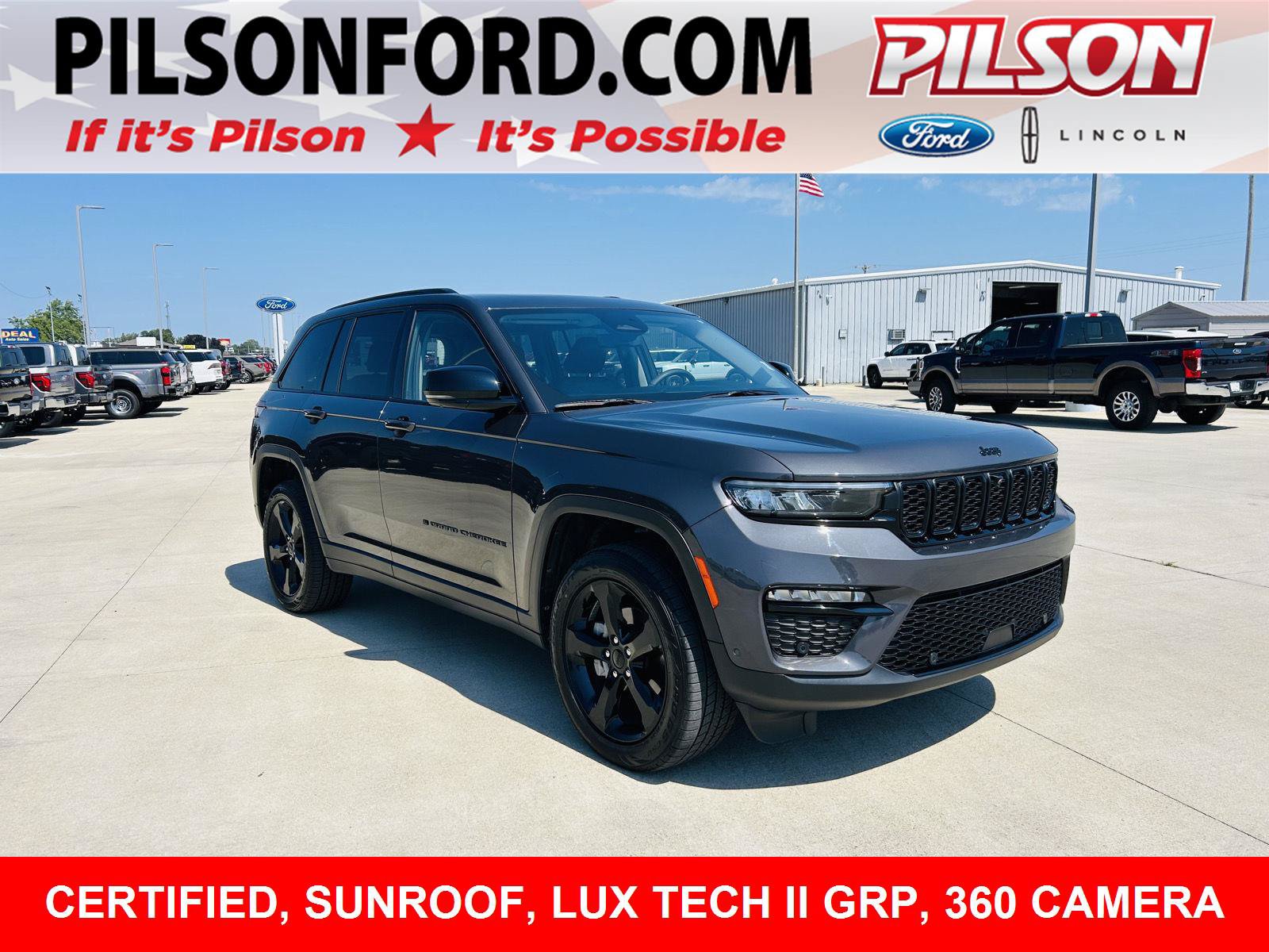 Used 2023 Jeep Grand Cherokee Limited w/ Luxury Tech Group II AWD/4WD video 1