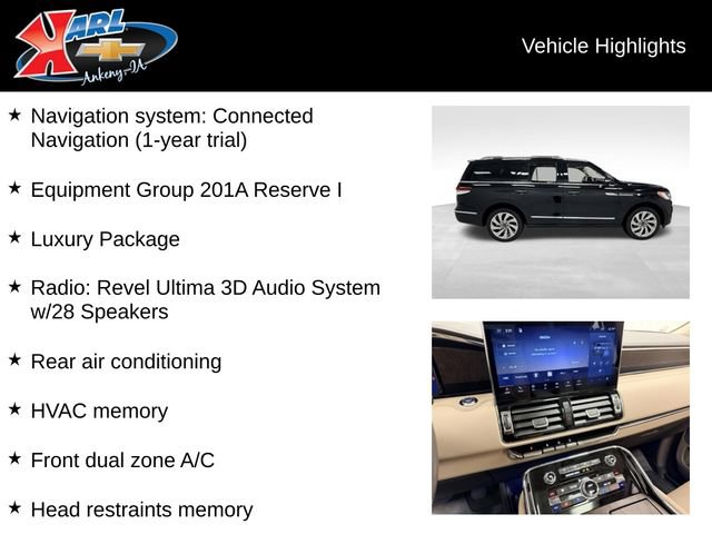 Used 2024 Lincoln Navigator Reserve AWD/4WD image 2