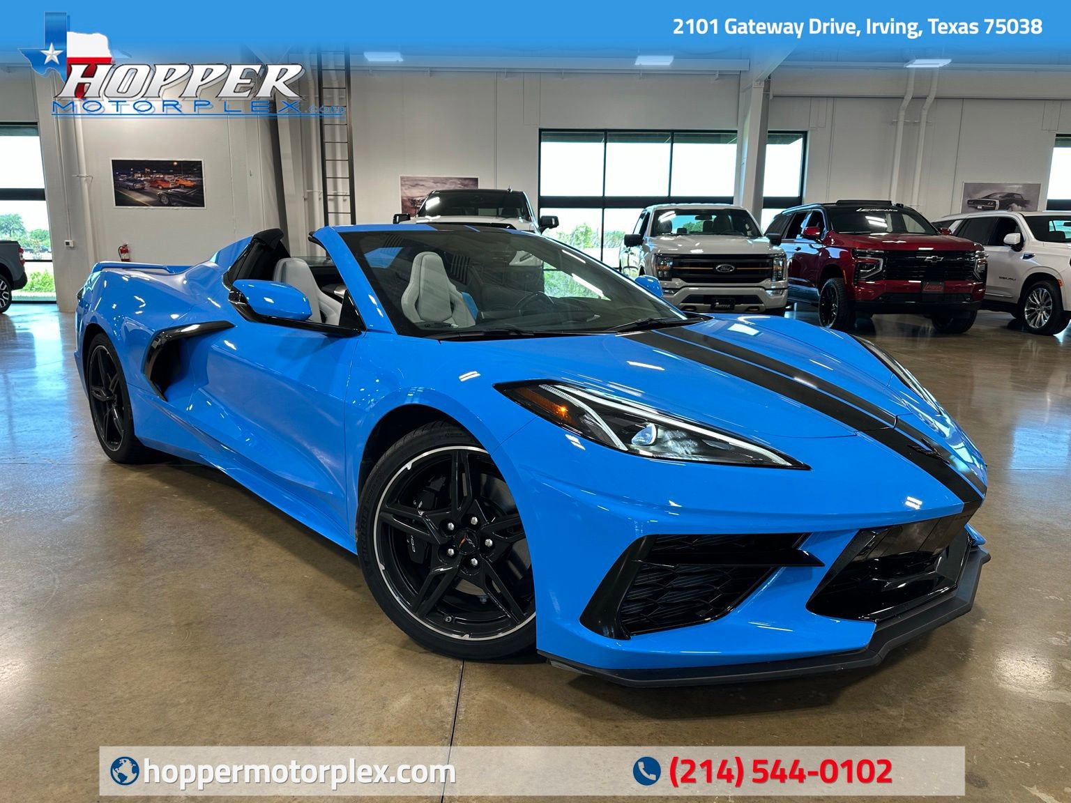 Used 2022 Chevrolet Corvette Stingray Preferred Conv w/ Z51 Performance Package RWD image 1