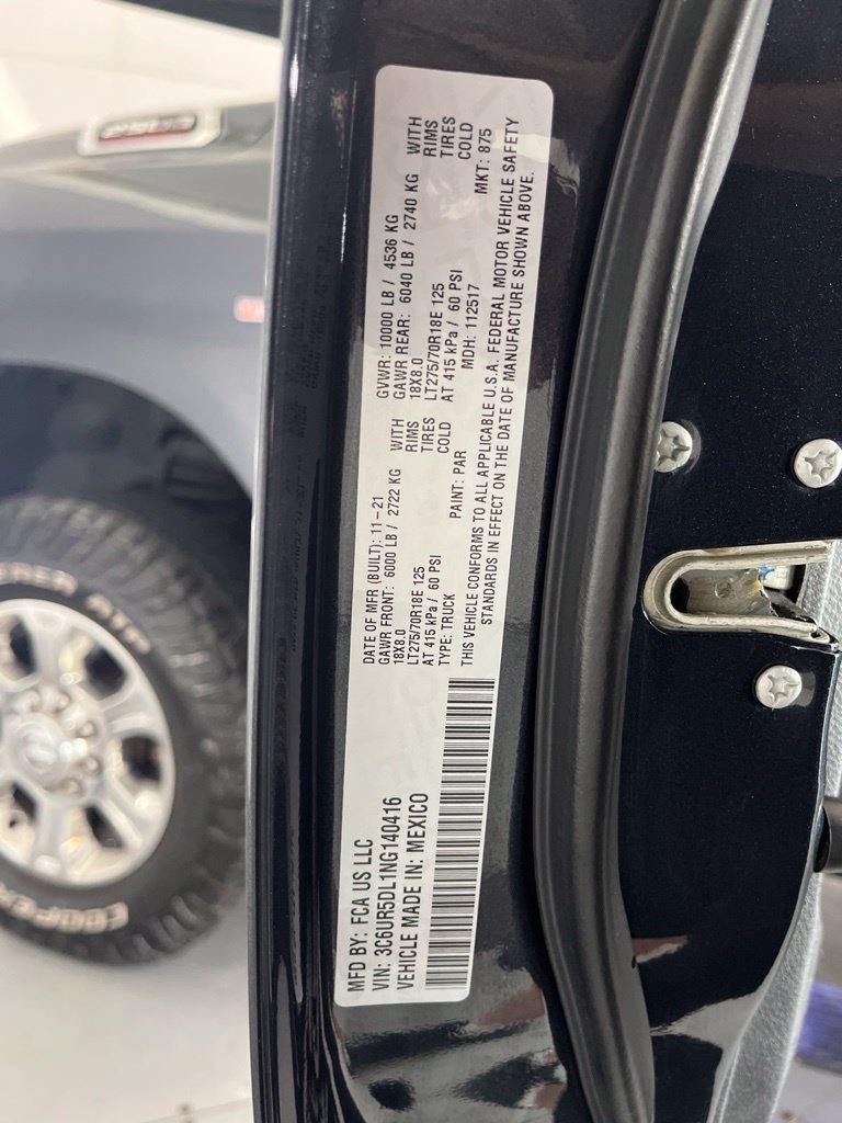 Used 2022 RAM 2500 Big Horn w/ Level B Equipment Group AWD/4WD image 84