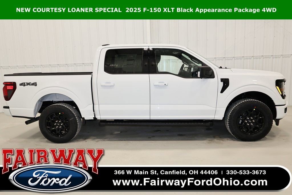 New 2025 Ford F150 XLT w/ Equipment Group 302A MID