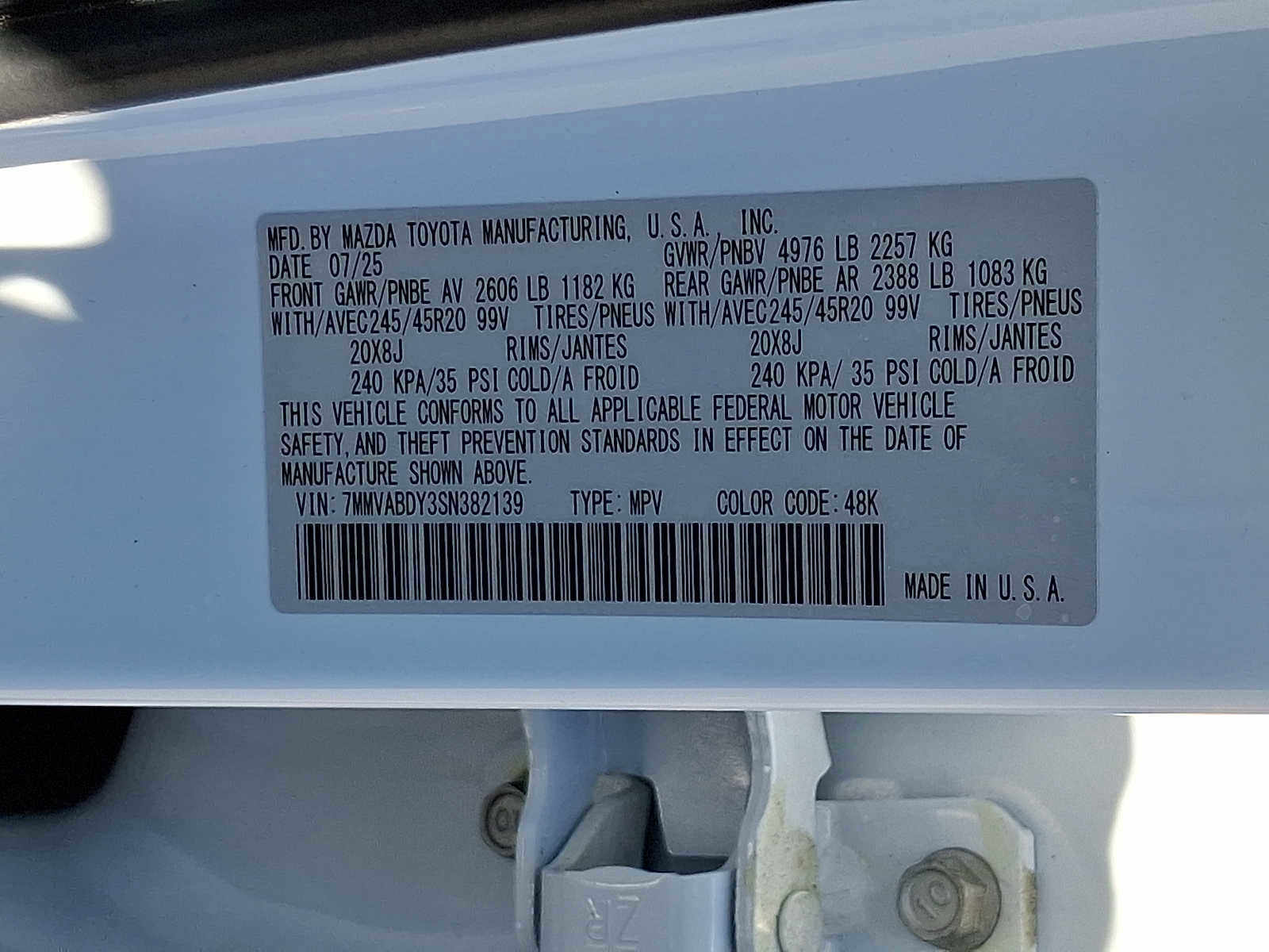 Certified 2025 MAZDA CX-50 AWD 2.5 Turbo w/ Premium Pkg image 27