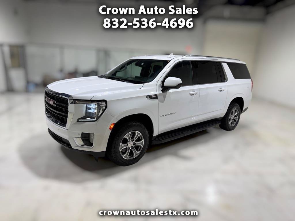 Used 2021 GMC Yukon XL SLE w/ Gmc Pro Safety Plus Package AWD/4WD image 1