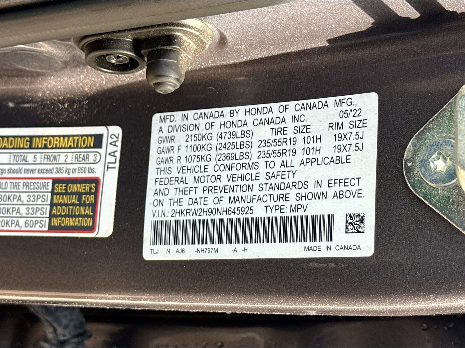 Used 2022 Honda CR-V Touring image 32