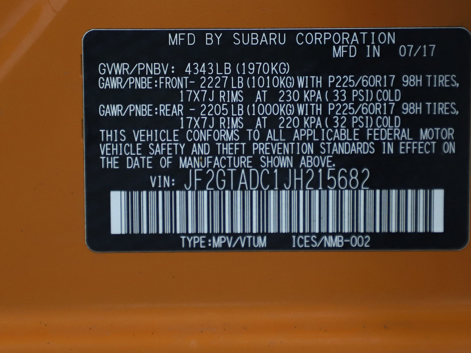 Used 2018 Subaru Crosstrek 2.0i Premium w/ Eyesight System image 31