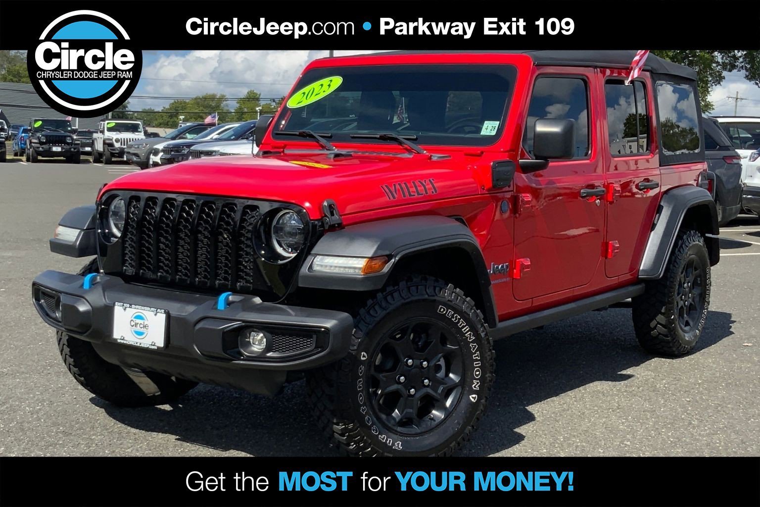 Certified 2023 Jeep Wrangler Unlimited w/ 8.4" Radio Group