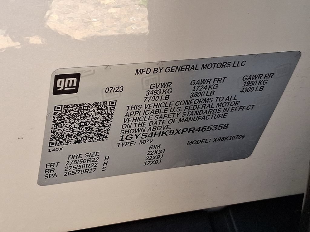 Used 2023 Cadillac Escalade V w/ LPO, ONYX Package AWD/4WD image 33