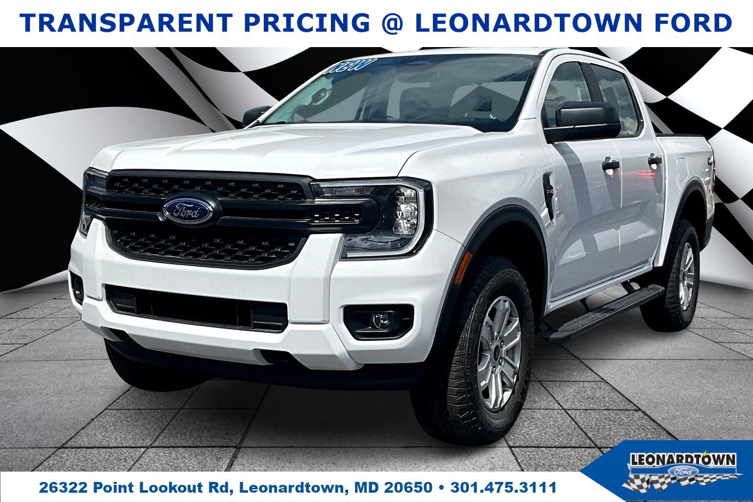 New 2025 Ford Ranger XL w/ Trailer Tow Package